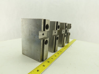 KEE/12/H Tongue & Groove Lathe Chuck Soft Jaws Lot of 4