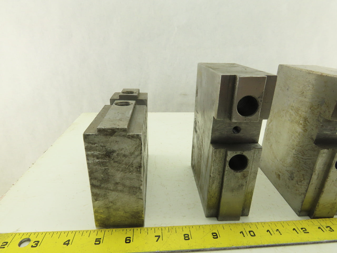 KEE/12/H Tongue & Groove Lathe Chuck Soft Jaws Lot of 4