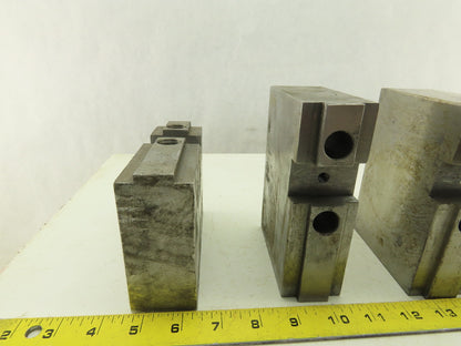 KEE/12/H Tongue & Groove Lathe Chuck Soft Jaws Lot of 4