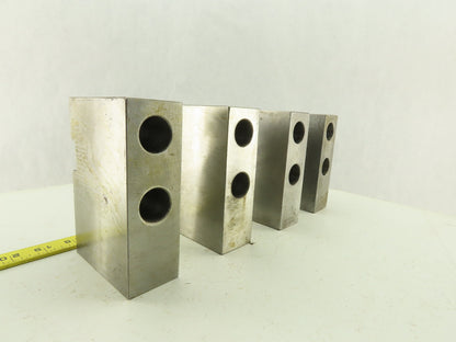 KEE/12/H Tongue & Groove Lathe Chuck Soft Jaws Lot of 4