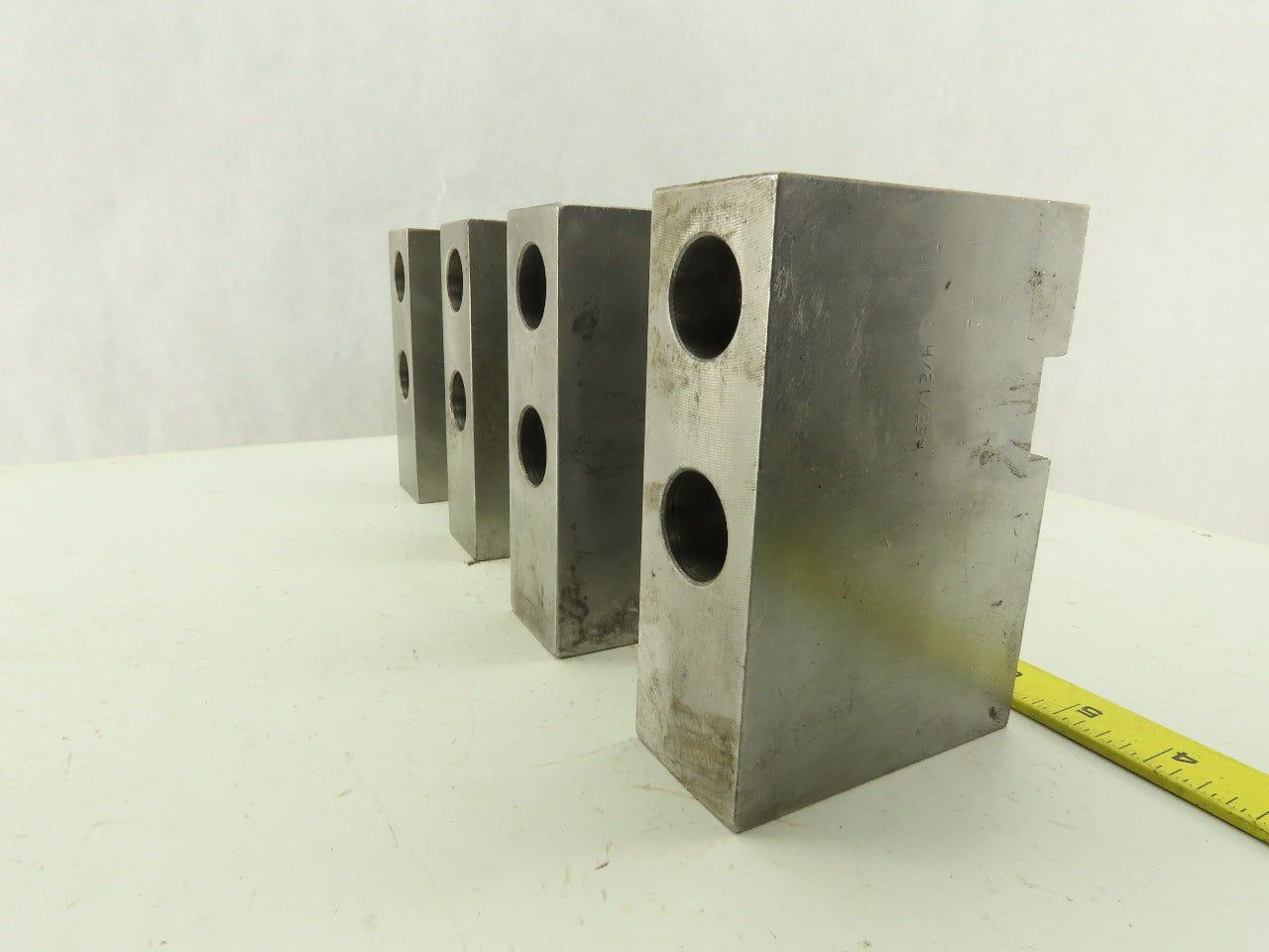 KEE/12/H Tongue & Groove Lathe Chuck Soft Jaws Lot of 4