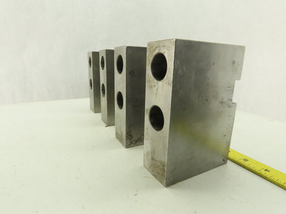 KEE/12/H Tongue & Groove Lathe Chuck Soft Jaws Lot of 4