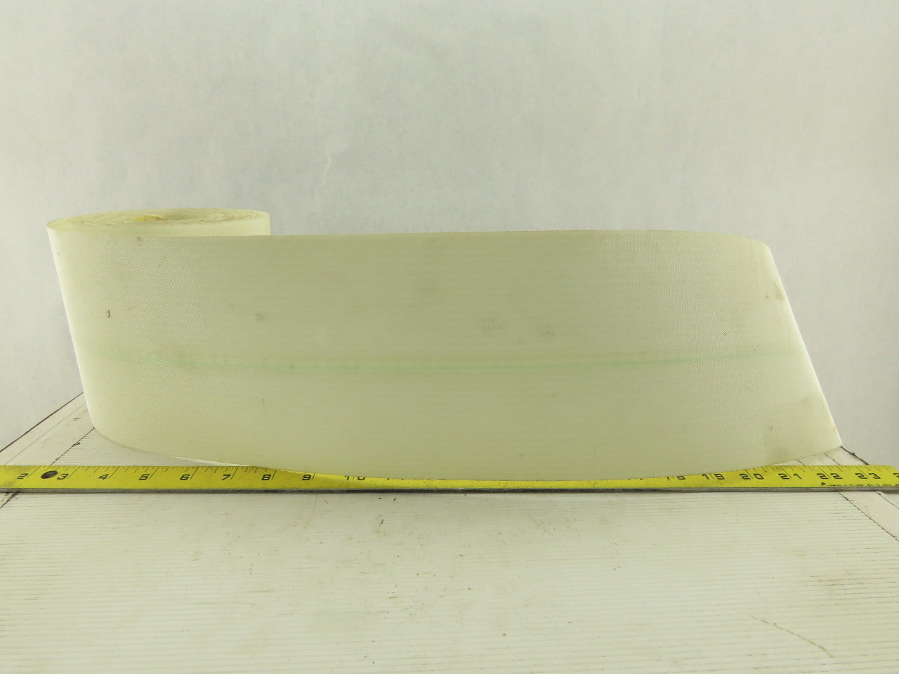 5-13/16" Wide Woven Conveyor Belt Single Ply Center Tracking 10'4" Laced