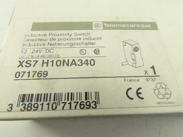 Telemecanique XS7H10NA340 Inductive Proximity Sensor