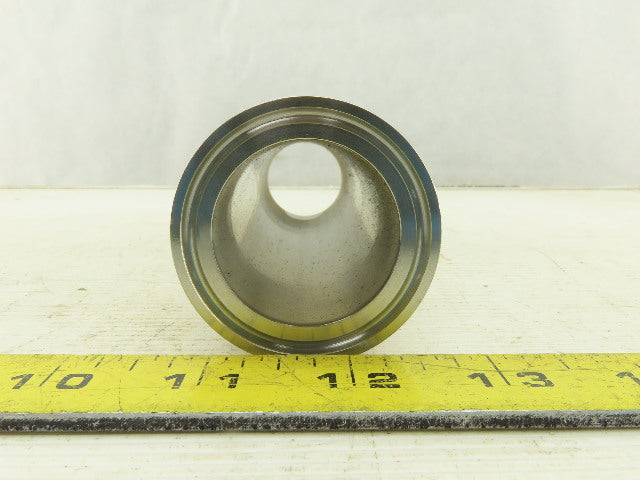 Tri Clover 1-1/2" Stainless Steel Weld On Sanitary Extension Tube 4mm Wall 6-3/4