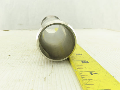 Tri Clover 1-1/2" Stainless Steel Weld On Sanitary Extension Tube 4mm Wall 6-3/4