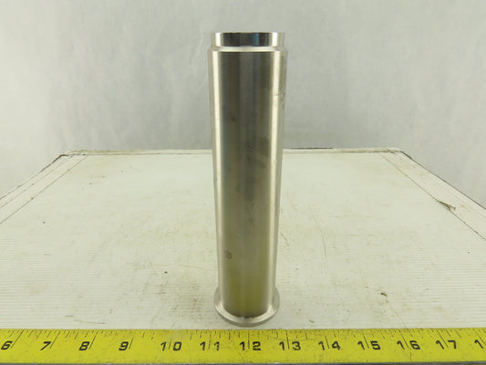 Tri Clover 1-1/2" Stainless Steel Weld On Sanitary Extension Tube 4mm Wall 6-3/4