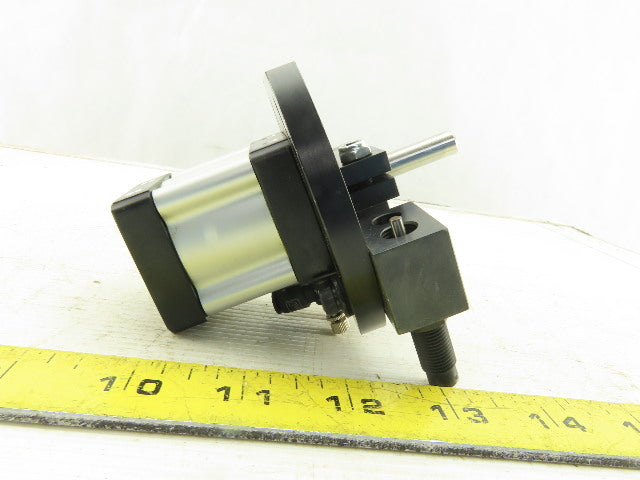 Parker WR1-205CF-A 15 Lb-In Torque 180° Wrist Rotary Actuator W/ Shock Absorbers