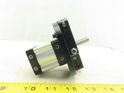 Parker WR1-205CF-A 15 Lb-In Torque 180° Wrist Rotary Actuator W/ Shock Absorbers