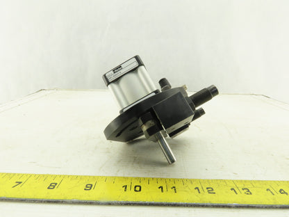 Parker WR1-205CF-A 15 Lb-In Torque 180° Wrist Rotary Actuator W/ Shock Absorbers