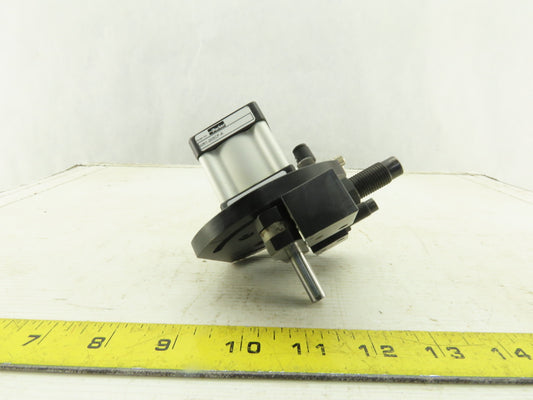 Parker WR1-205CF-A 15 Lb-In Torque 180° Wrist Rotary Actuator W/ Shock Absorbers