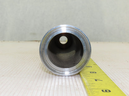 1-1/2" Stainless Steel Sanitary Extension Tube Brass Bushing 5/8" Bore