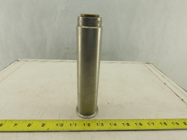 1-1/2" Stainless Steel Sanitary Extension Tube Brass Bushing 5/8" Bore