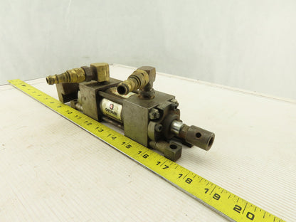 Ortman 1-1/2" Bore 1" Double Ended Stroke Tie Rod Air Cylinder 250 PSI
