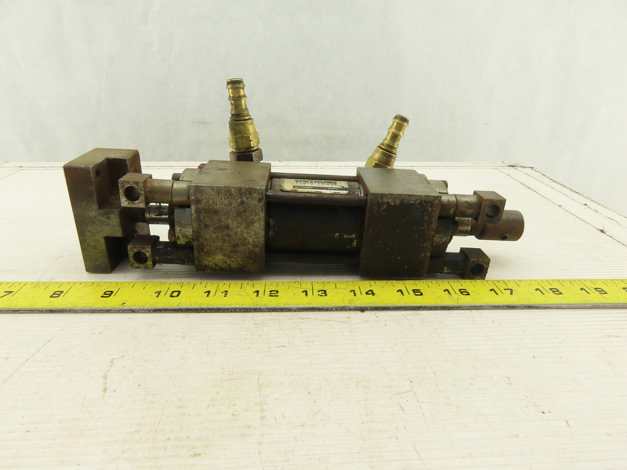 Ortman 1-1/2" Bore 1" Double Ended Stroke Tie Rod Air Cylinder 250 PSI