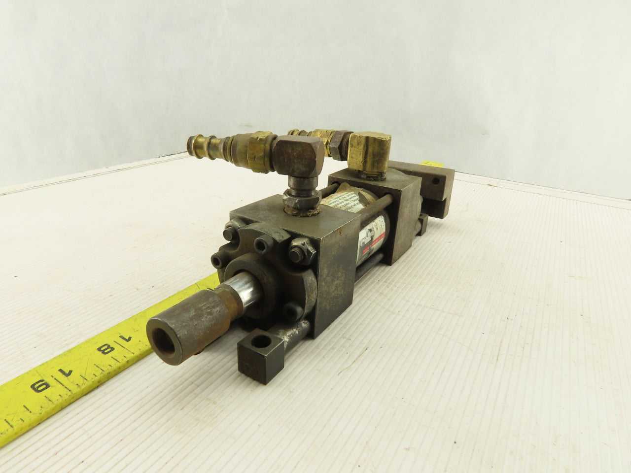 Ortman 1-1/2" Bore 1" Double Ended Stroke Tie Rod Air Cylinder 250 PSI