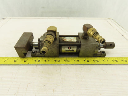 Ortman 1-1/2" Bore 1" Double Ended Stroke Tie Rod Air Cylinder 250 PSI