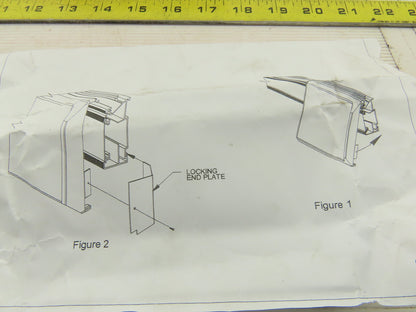 WittRock 1016 Sand Colored Locking End Plate Bed Bumper Kit Lot OF 2