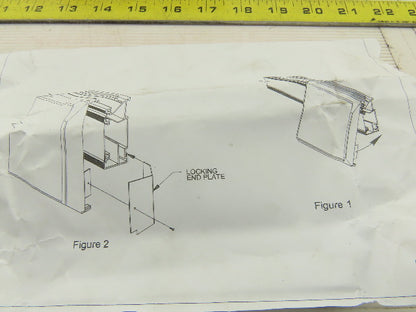 WittRock 1016 Sand Colored Locking End Plate Bed Bumper Kit Lot OF 2