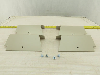 WittRock 1016 Sand Colored Locking End Plate Bed Bumper Kit Lot OF 2