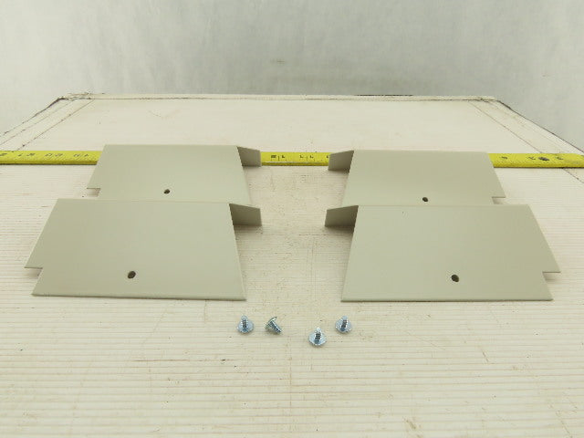 WittRock 1016 Sand Colored Locking End Plate Bed Bumper Kit Lot OF 2