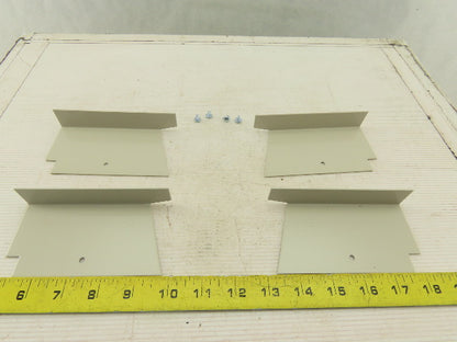WittRock 1016 Sand Colored Locking End Plate Bed Bumper Kit Lot OF 2