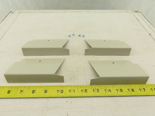 WittRock 1016 Sand Colored Locking End Plate Bed Bumper Kit Lot OF 2