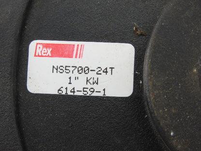 Rex NS5700-24T 1" Keyed Bore Split Mattop Table Top Conveyor Chain Sprocket 24T
