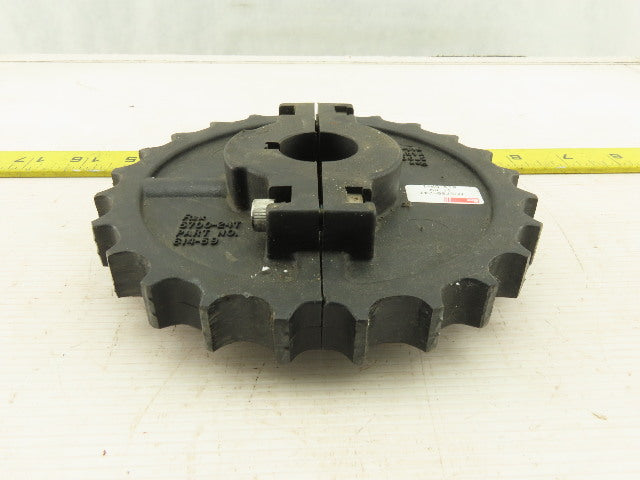 Rex NS5700-24T 1" Keyed Bore Split Mattop Table Top Conveyor Chain Sprocket 24T