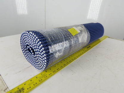 Habisit M1220-CL-POM 32-3/4" Wide Flat Mat Top Table Top Conveyor Chain 9.5'
