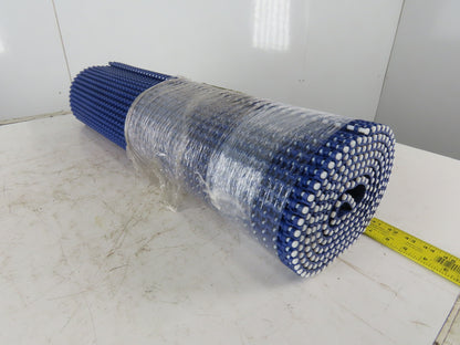 Habisit M1220-CL-POM 32-3/4" Wide Flat Mat Top Table Top Conveyor Chain 9.5'