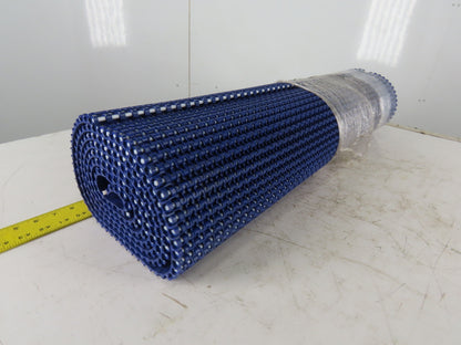 Habisit M1220-CL-POM 32-3/4" Wide Flat Mat Top Table Top Conveyor Chain 9.5'