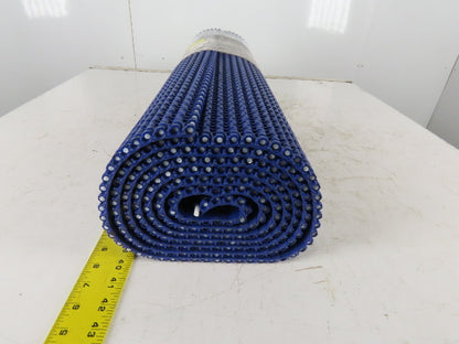 Habisit M1220-CL-POM 32-3/4" Wide Flat Mat Top Table Top Conveyor Chain 9.5'