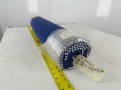 Habisit M1220-CL-POM 32-3/4" Wide Flat Mat Top Table Top Conveyor Chain 7'