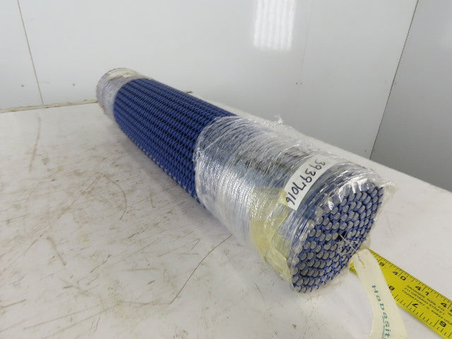 Habisit M1233-25 POM 27-1/2" Flush Grid Conveyor Chain Mat Top 5'