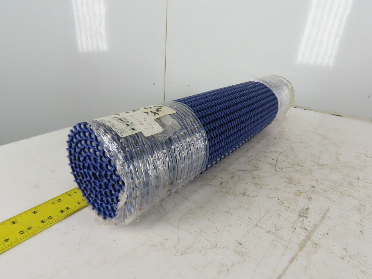 Habisit M1233-25 POM 27-1/2" Flush Grid Conveyor Chain Mat Top 5'