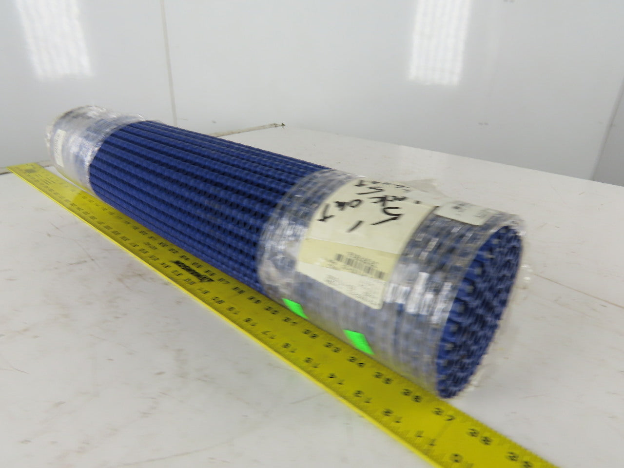 Habisit M1233-25 POM 27-1/2" Flush Grid Conveyor Chain Mat Top 5'