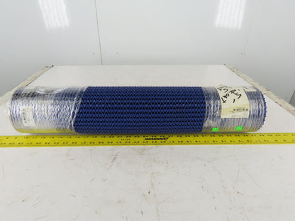 Habisit M1233-25 POM 27-1/2" Flush Grid Conveyor Chain Mat Top 5'
