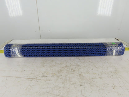 Habisit M1220-CL POM 34-3/4" Flush Grid Conveyor Chain Mat Top 2.5'