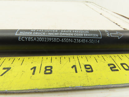 Camloc ECY8SA200239S8D Locking Gas Spring 650N 18" Long