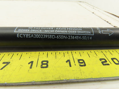 Camloc ECY8SA200239S8D Locking Gas Spring 650N 18" Long