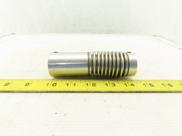 14x14mm Bore Flexible Coupling Stainless Steel Bellows 4-1/2" OAL