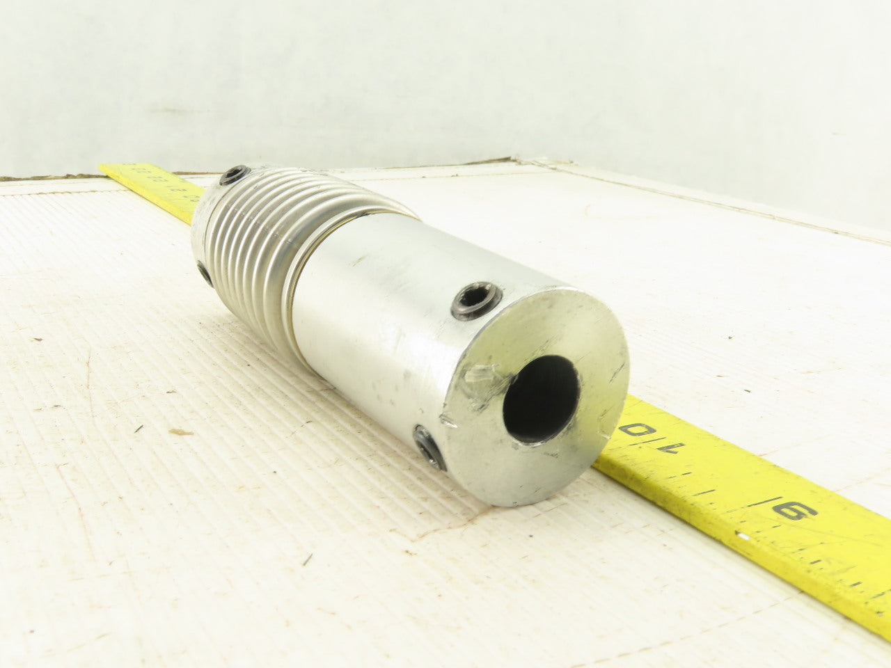 14x14mm Bore Flexible Coupling Stainless Steel Bellows 4-1/2" OAL