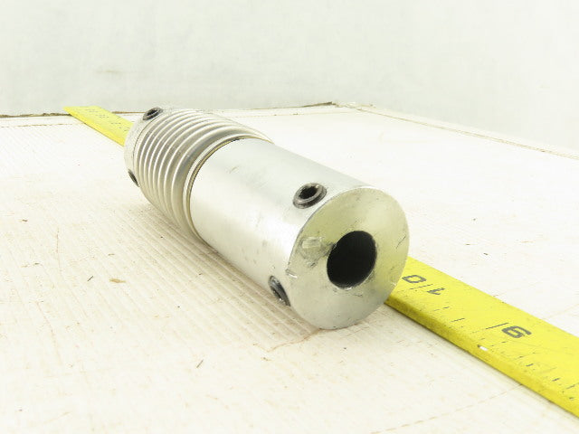 14x14mm Bore Flexible Coupling Stainless Steel Bellows 4-1/2" OAL
