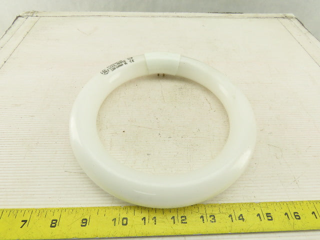 GE FG8T9/CW 8" Circline Fluorescent Tube Light 4 Pin 22W Lot Of 6