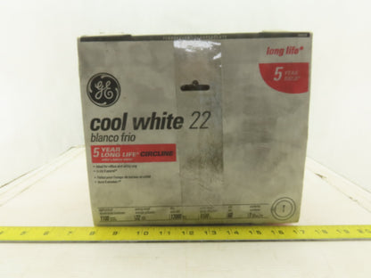 GE FG8T9/CW 8" Circline Fluorescent Tube Light 4 Pin 22W Lot Of 6