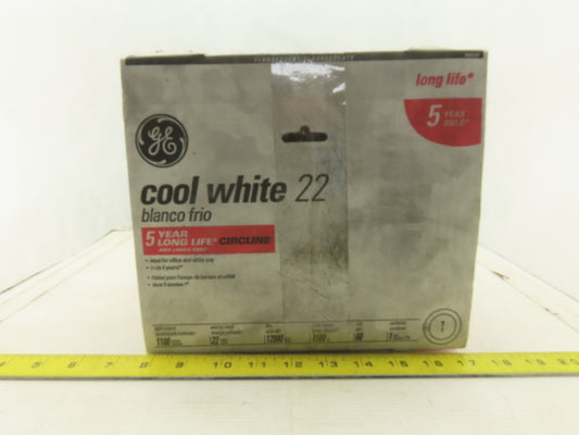 GE FG8T9/CW 8" Circline Fluorescent Tube Light 4 Pin 22W Lot Of 6