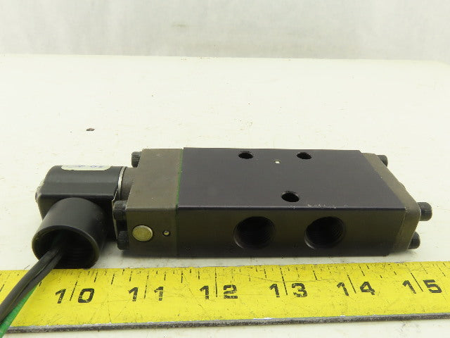 Norgren 375-02-081-S7 5/2 Position Single Solenoid Air Valve 24V
