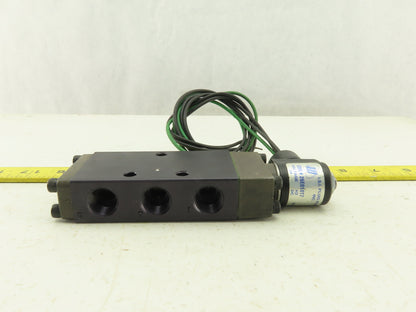 Norgren 375-02-081-S7 5/2 Position Single Solenoid Air Valve 24V
