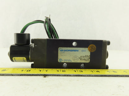 Norgren 375-02-081-S7 5/2 Position Single Solenoid Air Valve 24V